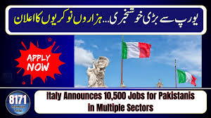Italy Jobs for Pakistani
