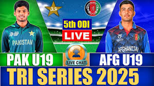 Afghanistan U19 vs Pakistan U19